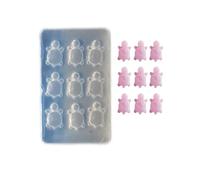 Stampo in silicone per tartarughe interattive Piccolo giocattolo Le forme di trama del silicone per riunioni di famiglia e attività scolastiche Team Cooperazione Gioco Forme