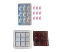 Stampo in silicone per tartarughe interattive Piccolo giocattolo Le forme di trama del silicone per riunioni di famiglia e attività scolastiche Team Cooperazione Gioco Forme