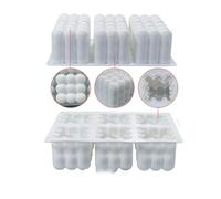Stampo in silicone per toppe francesi, multiform-Magic Cube per gelato, resistente al calore, utensili da forno fai da te (22,5 x 15,4 x 6,2 cm)