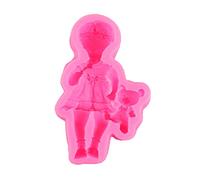 Stampo in silicone per torta di fagioli verdi, stampo per caramelle al cioccolato, per dessert, blocco di ghiaccio, decorazione per cupcake, strumento di cottura per ragazzi e ragazze, stampi in
