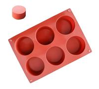 Stampo in silicone per torte,Stampi per torte in silicone | Stampi per torte rotonde antiaderenti a 6 griglie - Accessori per cottura per alimenti per cucina