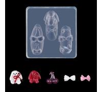 Stampo in silicone per unghie con rose e farfalle per creare perline strumento di decorazione per manicure stampo per nail art preciso