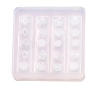 Stampo in silicone per unghie floreali per disegni eleganti e intricati, accessorio professionale per manicuristi, decorazione per nail art