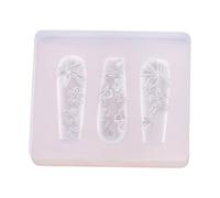 Stampo in silicone per unghie floreali per disegni eleganti e intricati per unghie professionali per manicuristi stampo professionale