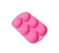 Stampo In Silicone Per Uova Di Pasqua - Stampo Per Colata Epossidica Antiaderente A 6 Cavità | Per Cioccolato Per Uova Di Pasqua Da 8,6 X 5,1 X 2,5 Pollici | Per Caramelle Gommose Da Forno Con