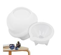 Stampo in silicone per uova di serpente, stampo in silicone per colata in resina, stampo artigianale multiuso per dessert | Scatola di immagazzinaggio in silicone a forma di barattolo