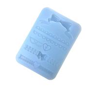 Stampo in silicone per uso alimentare con fiocco in pizzo, accessorio in resina epossidica per la creazione di gioielli in resina e progetti fatti a mano, amanti del mestiere creativo