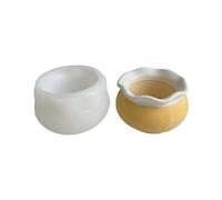 Stampo in silicone per vasetto di pesce, per piante grasse, argilla e cemento, decorazioni da scrivania