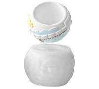 Stampo in silicone per vaso con rilievo 3D, stampo per portacandele in cemento, in silicone epossidico per intonaco per bambini giovani studenti artisti e dilettanti fai da te