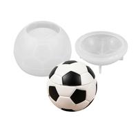 Stampo in silicone per vaso di candela con coperchio - Stampo 3D calcio in silicone riutilizzabile | per la creazione artigianale - Festa del Ringraziamento Vacanze Ufficio Casa Camera Ufficio