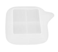 Stampo in Silicone per Vassoio Gioielli, per Resina Fai da Te | Interno Liscio e Superficie Liscia, Bianco, per Artisti della Resina e Amanti del Fai da Te