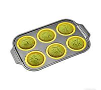 Stampo in silicone per waffle,Stampo da Cupcake Antiaderente a Rilascio Facile e Riutilizzabile - Vassoio stampo da forno | Per Colazione, Cucina, Dessert, Cupcake, Pane, Uova, Cioccolato, Air Fryer,