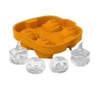 Stampo in silicone per zucche di Halloween, per cubetti di ghiaccio e per cuocere - 4 personaggi - Halloween, carnevale e feste a tema