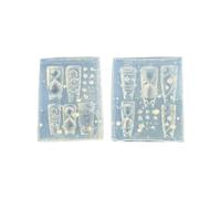 Stampo in Silicone Professionale Per Intaglio Unghie Modello a Clessidra Per Decorazioni Artistiche Riutilizzabili Stampo Per Design Floreale Per Unghie a Clessidra