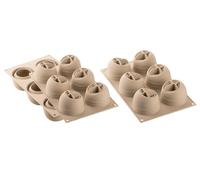 Stampo in silicone professionale Silikomart coccola diametro cm 7x5 6 cavità