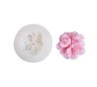 Stampo in silicone profumato a forma di camelia a forma di camelia, montato su veicolo, decorazione per torte, simpatica camelia, cioccolato, fondente, torta, stampo per resina epossidica