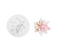 Stampo in silicone profumato a forma di camelia del fumetto su veicolo intonaci decorativi per torte forniture ornamenti decorazioni stampi per resina