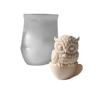 Stampo in silicone profumato a forma di gufo, perfetto per creare un'atmosfera profumata e migliorare l'atmosfera della casa