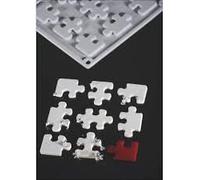 Stampo in silicone puzzle 300x175 18 cavità