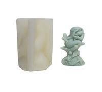 Stampo in silicone resistente al calore a forma di sirene 3D per candele profumate fai da te