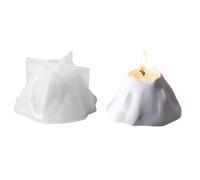 Stampo in silicone resistente di montagna innevata per fare e decorare la casa con design unico e materiali resistenti, forniture artigianali fatte a mano