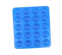 Stampo in silicone riutilizzabile a forma di sfera con 20 cavità per stampi per cioccolatini cubetti di ghiaccio progetti creativi di cottura per feste dessert stampo a sfera in silicone