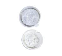 Stampo in silicone riutilizzabile a forma di teschio per posacenere fatti a mano, gioielli, piatti, decorazioni di Halloween, forniture artigianali in resina