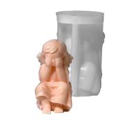 Stampo in silicone riutilizzabile per creare bellissimi angeli aromaterapici stampo fatto a mano decorazione desktop piccolo angelo sapone stampi