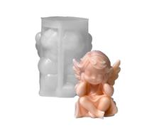 Stampo in silicone riutilizzabile per creare bellissimi angeli aromaterapici stampo fatto a mano decorazione desktop piccolo angelo sapone stampi
