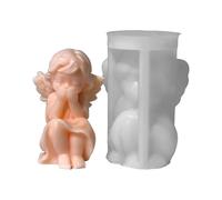 Stampo in silicone riutilizzabile per creare bellissimi angeli aromaterapici stampo fatto a mano decorazione desktop piccolo angelo sapone stampi