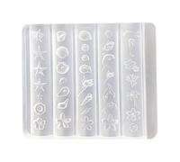 Stampo in silicone riutilizzabile per nail art rapido per nail art e nail art con forma rapida per unghie da spiaggia