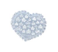 Stampo in silicone riutilizzabile per stencil per unghie con motivi ispirati alla, funghi, foglie d ' acero, motivi a cuore, funghi, foglie d ' acero, unghie, stampo