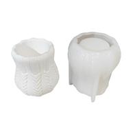 Stampo in silicone riutilizzabile per vasi di fiori fai da te, per decorazioni fatte a mano per la casa e regali per esporre fiori secchi