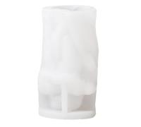 Stampo in silicone robusto con design dettagliato a forma di bacio, per San Valentino, profumato, creazione romantica, bacio