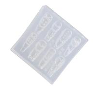 Stampo in silicone robusto per nail art per gonna crema in resina Bowknot disegni robusti materiali per uso alimentare progetti di facile rilascio stampo per unghie