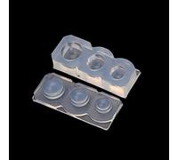 Stampo In Silicone Rotondo Ovale Quadrato In Resina Epossidica Per Ellissi Ciondolo Artigianato UV Stampi Gioielli Sottobicchieri Portachiavi Posacenere Animali Vassoio