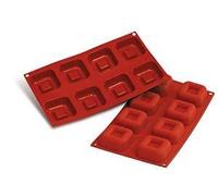 Stampo in silicone savarin quadrati Big Square Savarin Silikomart SF082