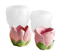 Stampo in silicone semplice e moderno per formare oggetti in cera candela ispirati alla con texture chiara e resistenza Stampo per candele