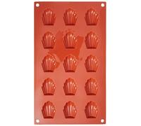 Stampo in silicone Silikomart Madeleine, Mini, Terracotta (1 pezzo) - NUOVO