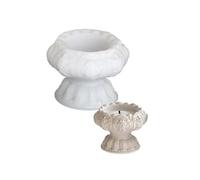 Stampo In Silicone Stampo Porta Tealight Candele Affermati Stampi A Forma Fiori Tazza Tazza Adatta Per Appassionati Decori Per La Casa