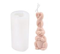 Stampo in silicone stereoscopico Buuny per la produzione di resina stampi ornamenti fatti a mano decorazione domestica forniture stampo in silicone per rendere unico il Natale