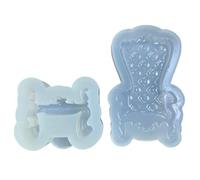 Stampo in silicone unico per feste che fanno un trono unico, stampo in silicone per giochi di ruolo e feste in maschera, stampo fatto a mano