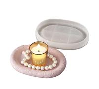 Stampo in silicone unico per feste, vassoio da portata stampo per artigianato, struttura in silicone, adatto per la decorazione della casa posacenere stampi