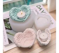 Stampo in silicone versatile con ali piccole e grandi, minimalista e pratico grande,piccoloSilicone