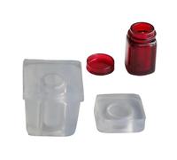 Stampo in silicone versatile per creare piccole bottiglie e facile da pulire, ideale per uso domestico o in studio