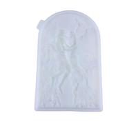 Stampo in silicone versatile per decorazione da parete a tema Dio dell'amore Decorazione da appendere alla parete Pratico strumento per la creazione di gioielli in silicone
