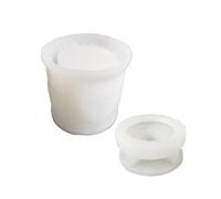 Stampo multifunzionale in silicone a forma di castelli porta candelabro stampi texture per realizzare decorazioni artigianali per la casa stampo