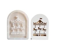 Stampo multifunzione in silicone a forma di orso, realizzato a mano, adatto per ordinare in modo efficiente e creativo torte