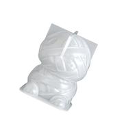 Stampo multiuso in silicone a forma di mummie per decorazioni creative di Halloween che fanno mummie figurine artigianali
