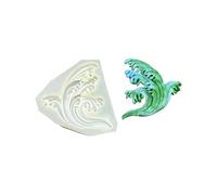 Stampo multiuso in silicone con materiali tradizionali in bambù di mare nuvola lavabile in lavastoviglie 12 70 g Peso facile rilascio stampi per torte in silicone